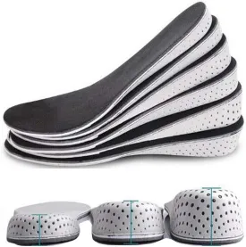 1 Pair Height Increase Shoes Insole Breathable Memory Foam Height Increase Insole Invisible Increased Heel Lift Shoe Insoles for Women Men - 2.3cm