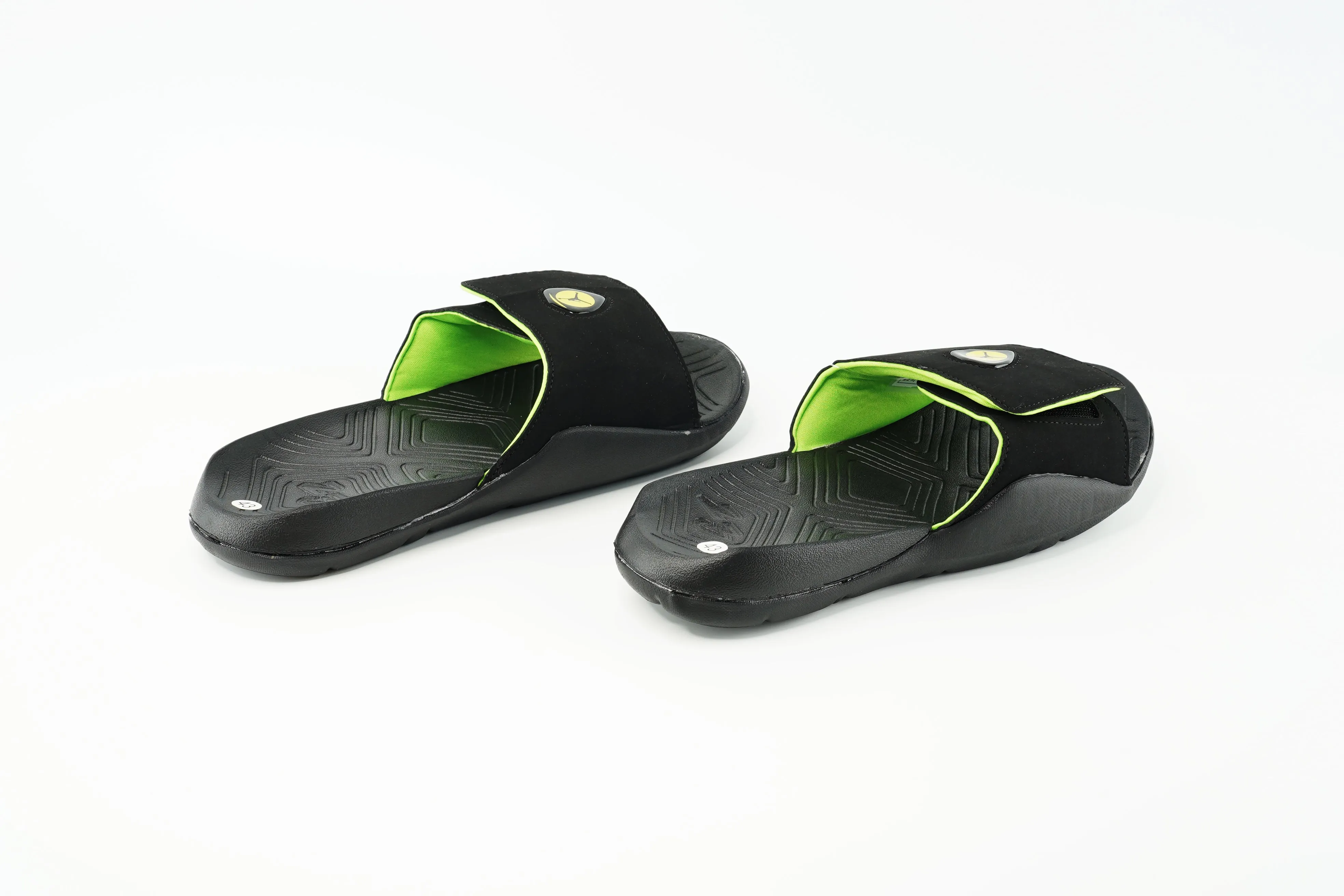 2021 Black Slides with Wide Strap For Men