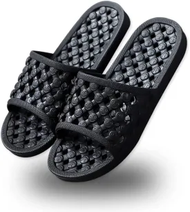 AYYDMY Quick Drying Shower Slippers for Women Men, Non Slip House Shoes Cushioned Thick Sole Bathroom Sandals Indoor Outdoor Soft Platform Sandals for Living Room, Shower, Pool, Beach, SPA, Gym