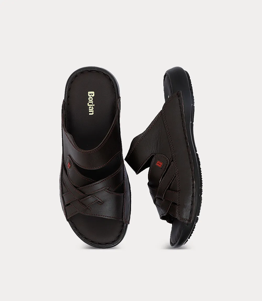 BM6867-ESPRESSO-Men Slipper