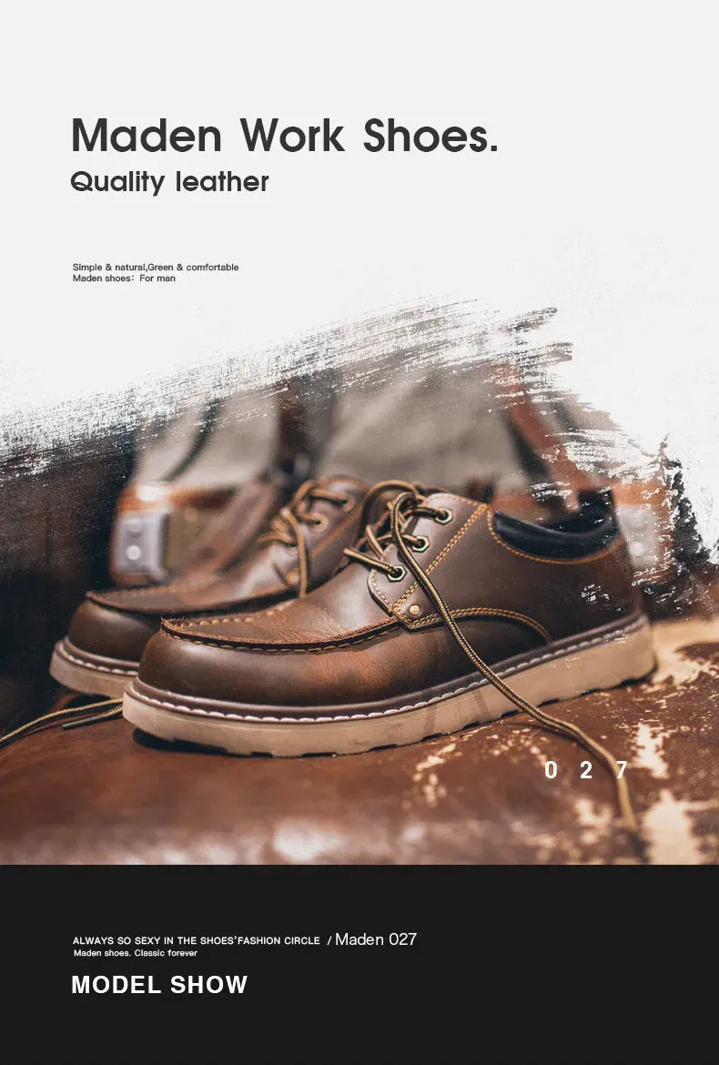 Boots: by Maden. Pig Suede Sneaker. High Quality. Anti-slip