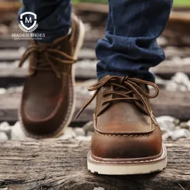 Boots: by Maden. Pig Suede Sneaker. High Quality. Anti-slip