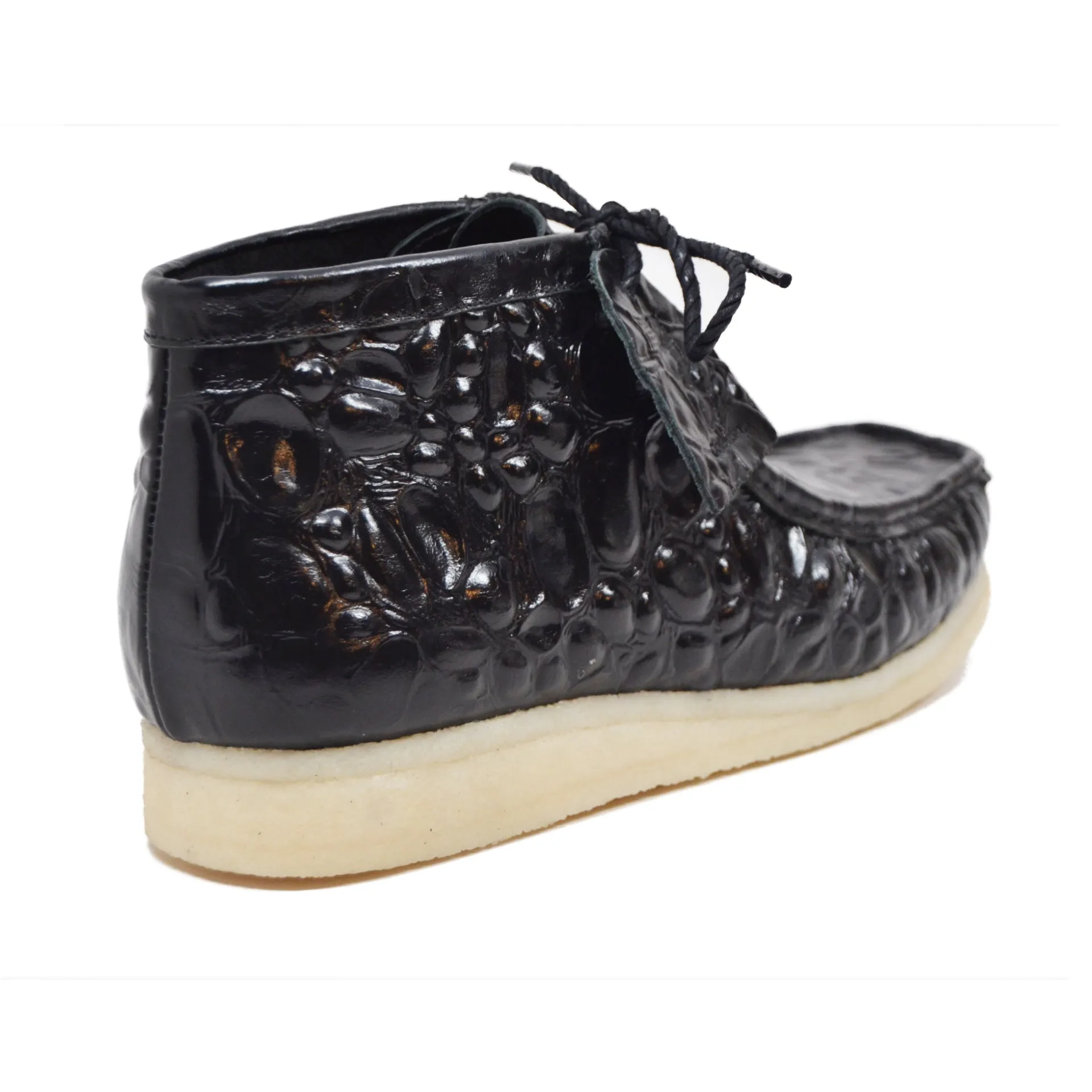 British Walkers Walker 100 Croc Wallabee Boots Men's Crocodile Leather Limited Editon