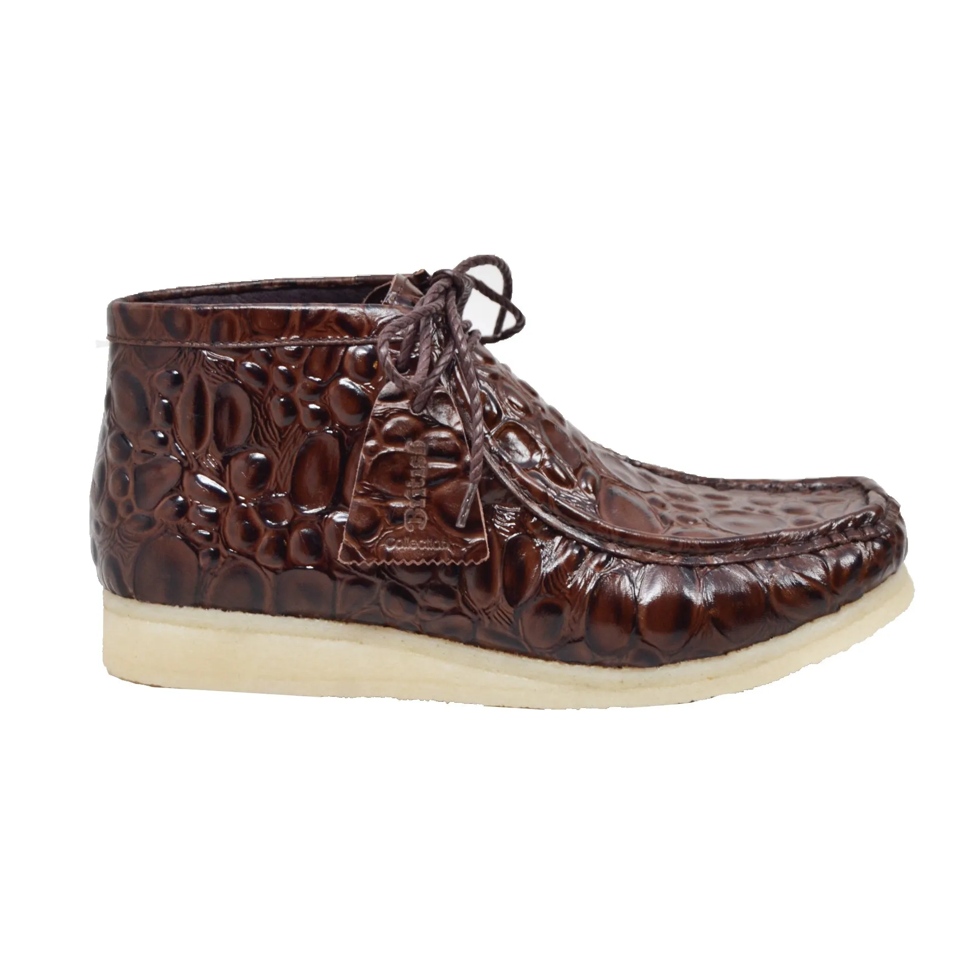 British Walkers Walker 100 Croc Wallabee Boots Men's Crocodile Leather Limited Editon