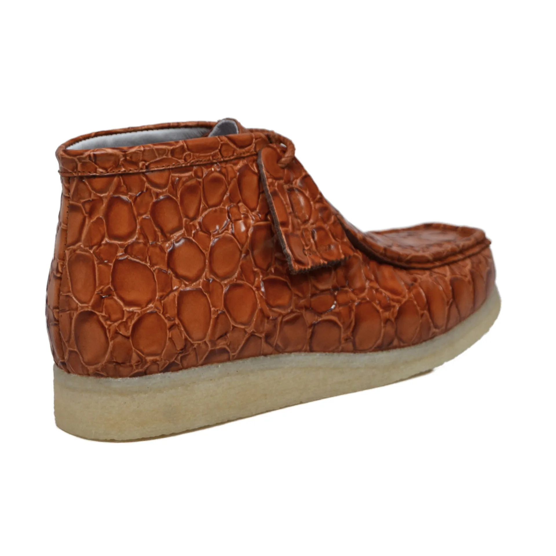 British Walkers Walker 100 Croc Wallabee Boots Men's Crocodile Leather Limited Editon