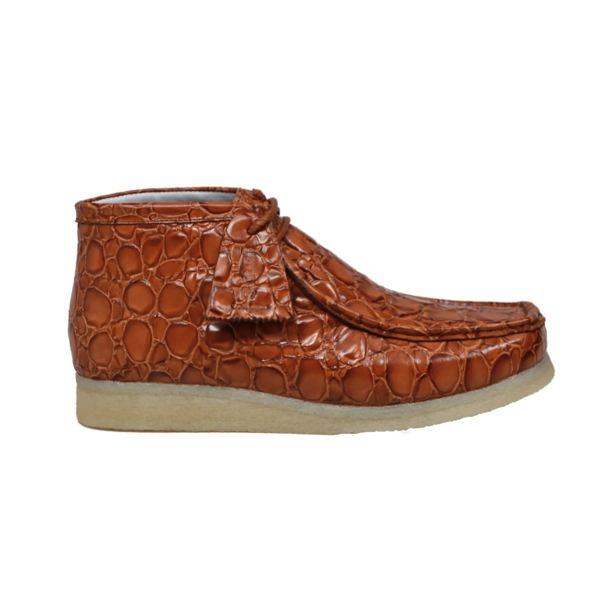 British Walkers Walker 100 Croc Wallabee Boots Men's Crocodile Leather Limited Editon