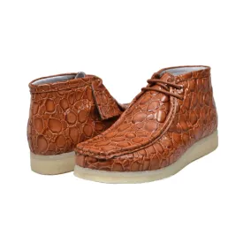 British Walkers Walker 100 Croc Wallabee Boots Men's Crocodile Leather Limited Editon