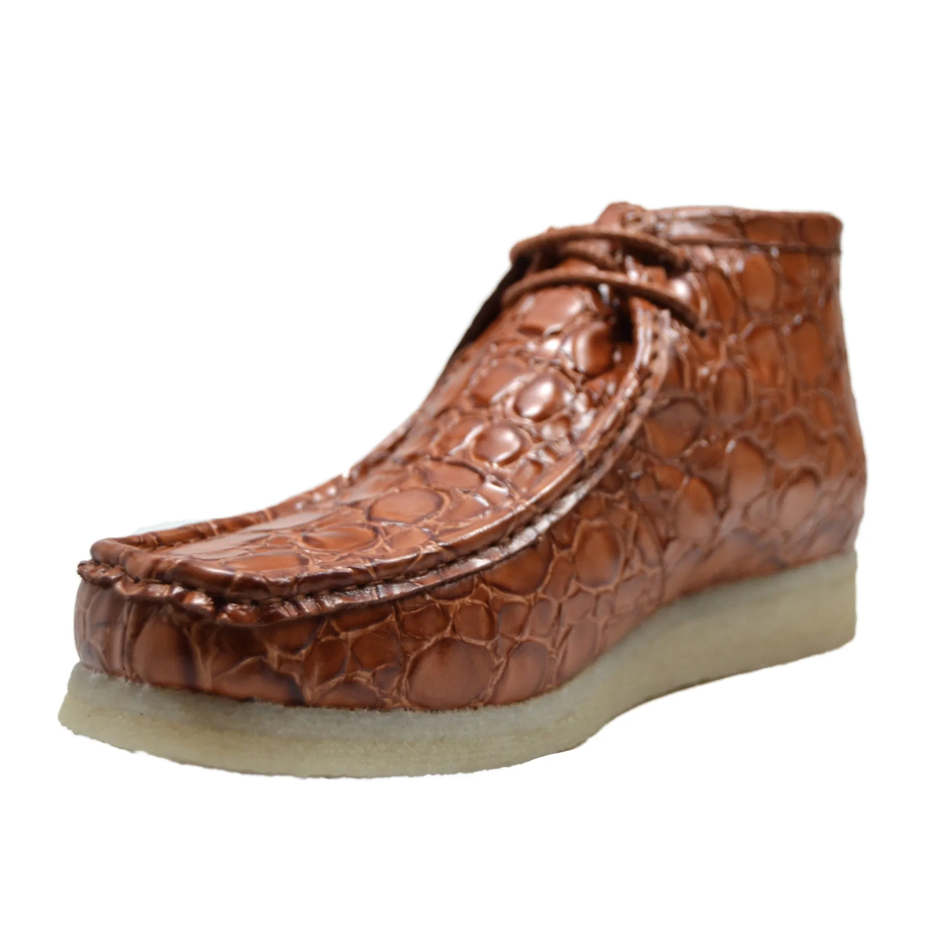 British Walkers Walker 100 Croc Wallabee Boots Men's Crocodile Leather Limited Editon