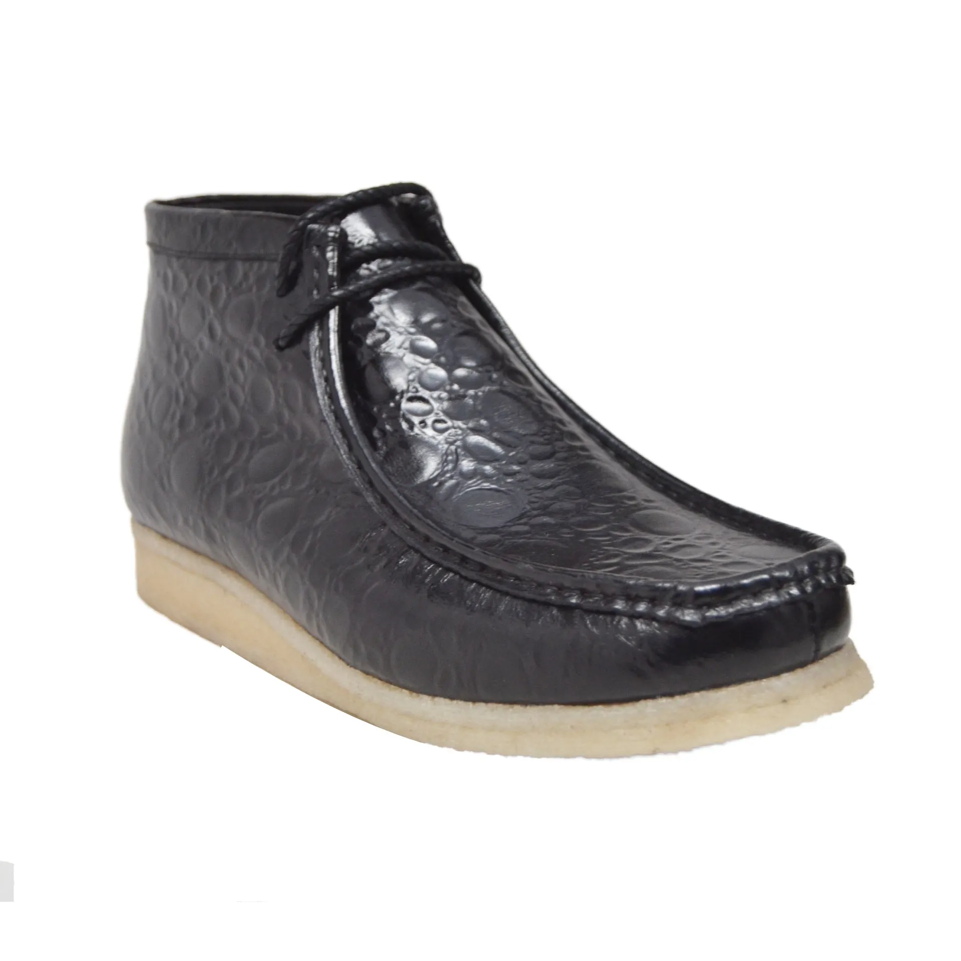 British Walkers Walker 100 Croc Wallabee Boots Men's Crocodile Leather Limited Editon