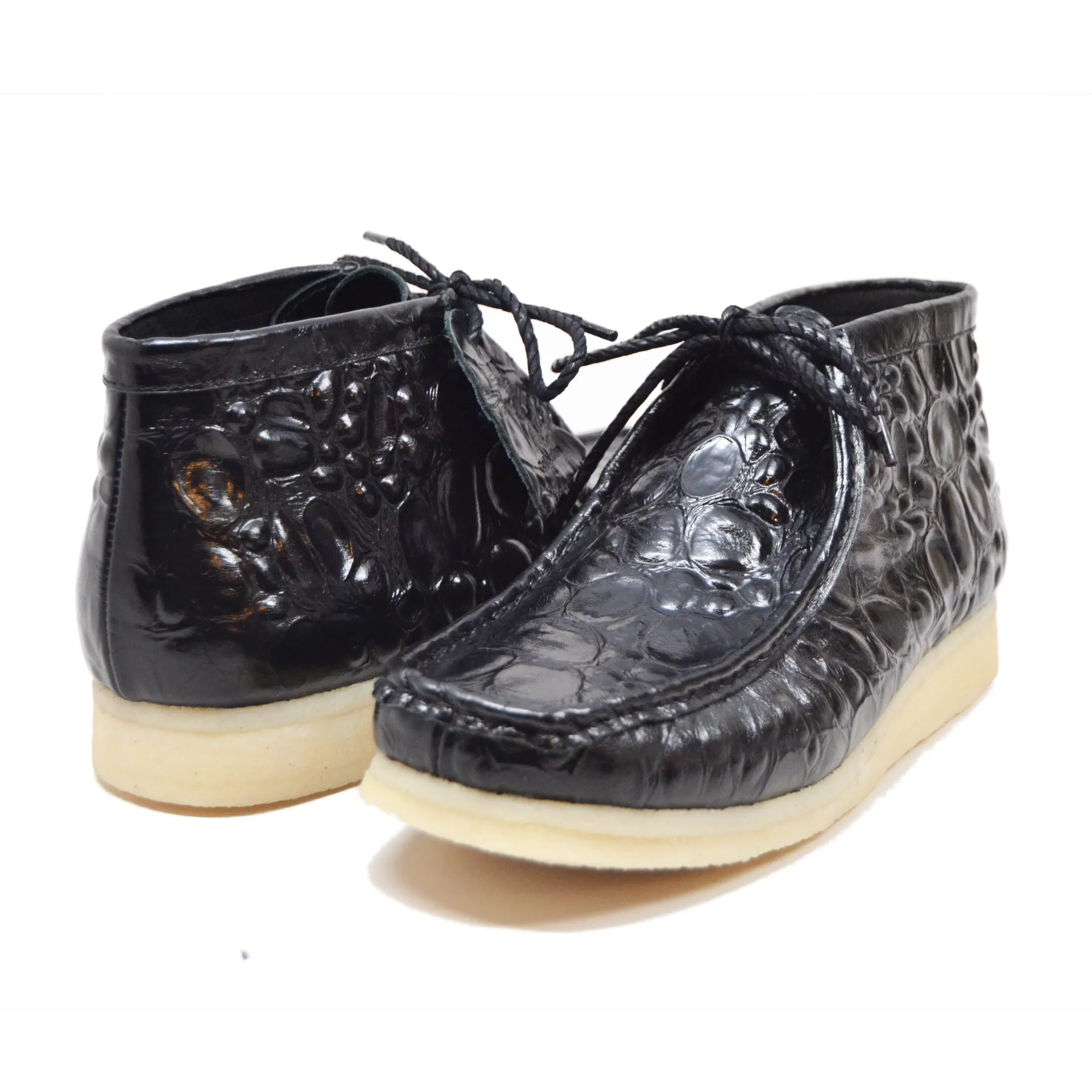 British Walkers Walker 100 Croc Wallabee Boots Men's Crocodile Leather Limited Editon