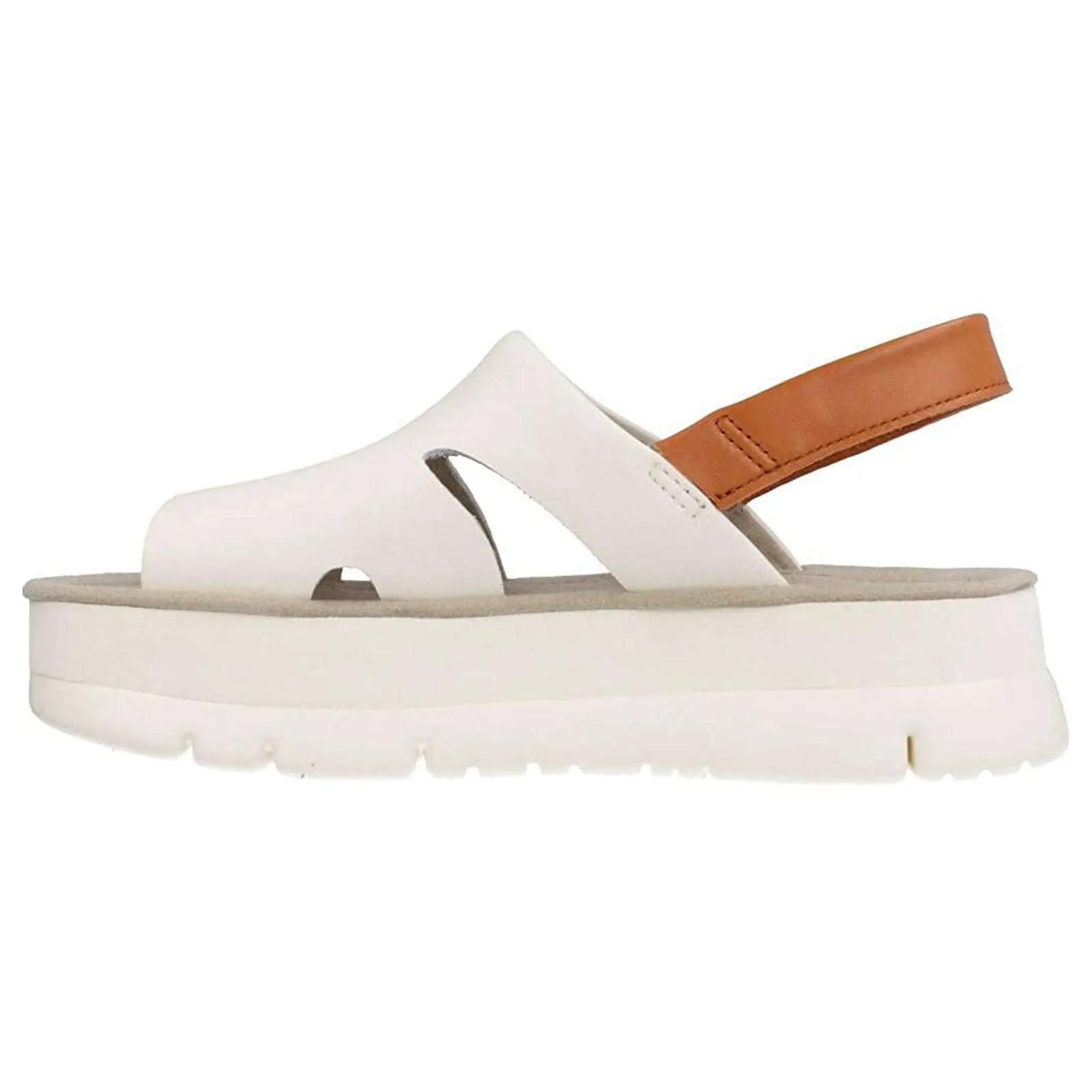 Camper Oruga Up Calfskin Leather Women's Open-Toe Sandals