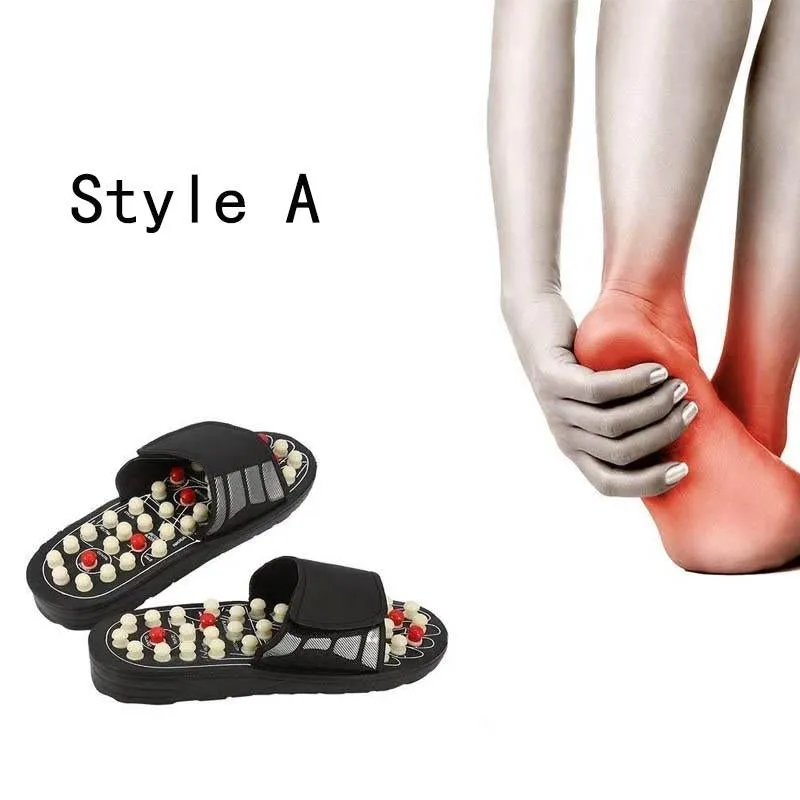 Feet Massage Slippers Foot Reflexology Acupuncture Therapy Massager