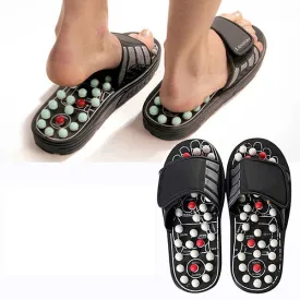 Feet Massage Slippers Foot Reflexology Acupuncture Therapy Massager