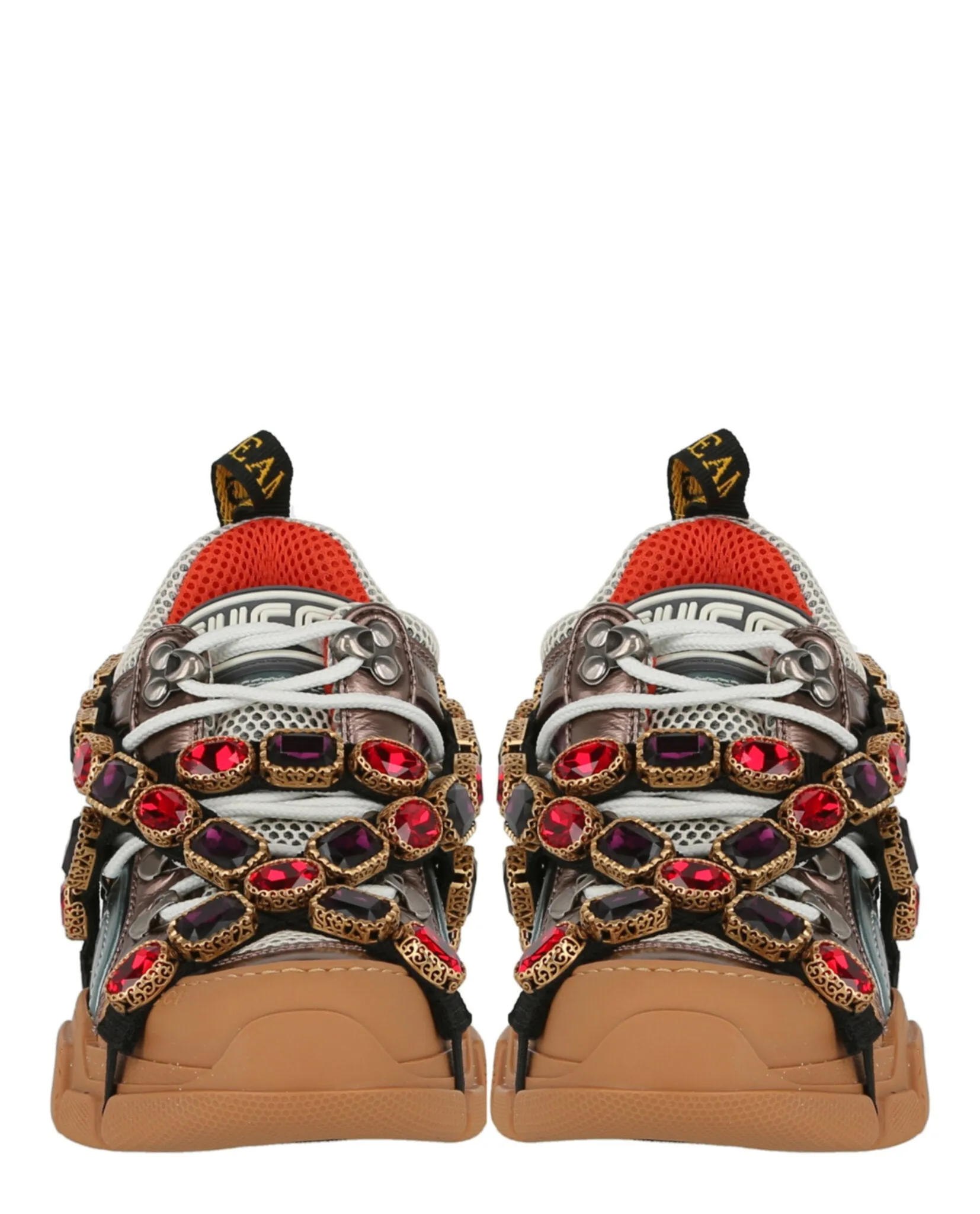 Flashtrek Chunky Leather Sneakers
