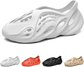 Foam Runners for Men Women,Lightweight Comfortable Slides,Breathable Beach Pool Shoes for Walking,Yoga,Gym,Outdoor Activities
