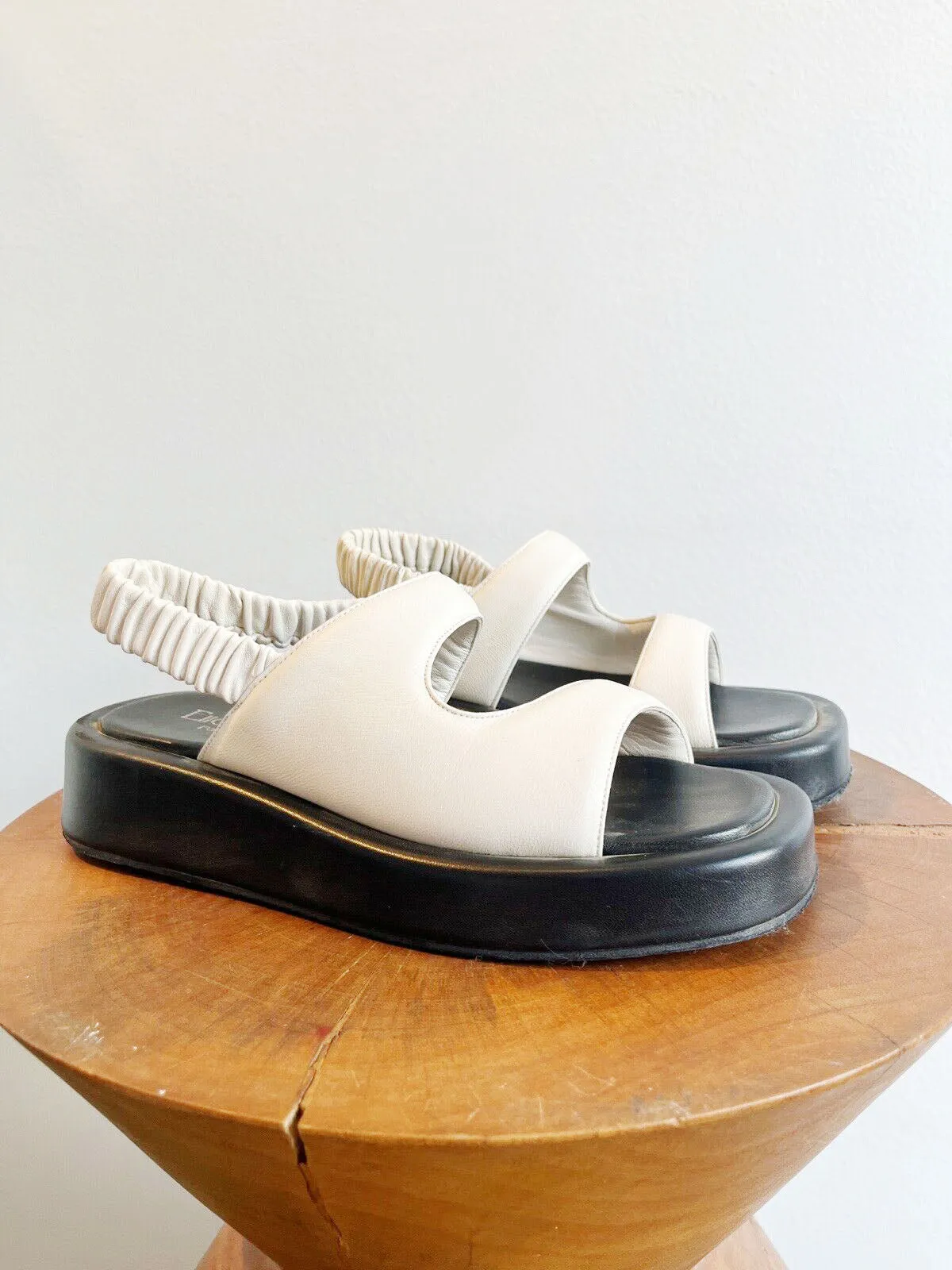 GEMINI PUFFY SLINGBACKS