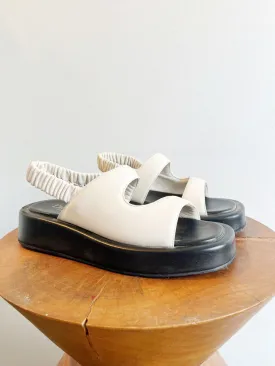 GEMINI PUFFY SLINGBACKS