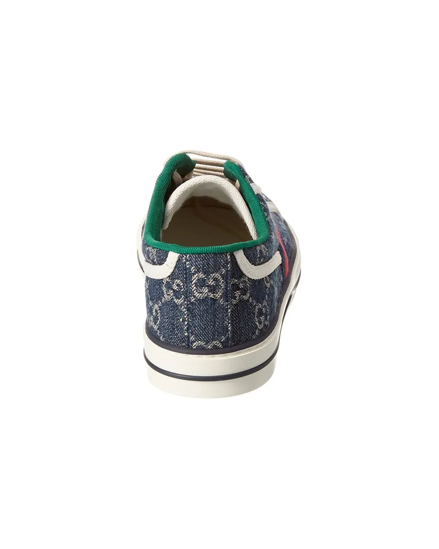 Gucci Tennis 1977 Jacquard Denim Sneaker
