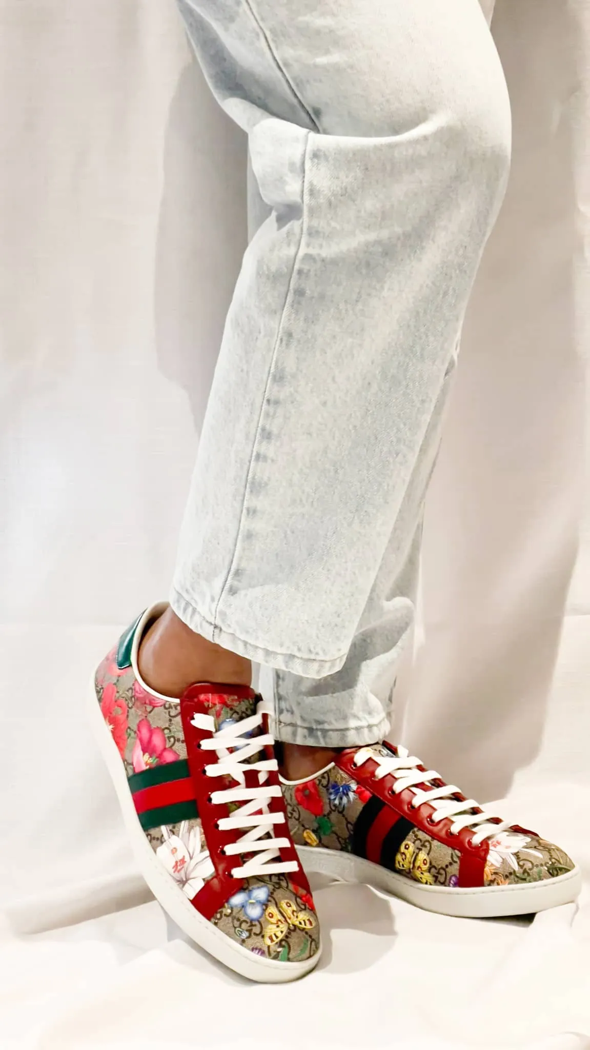 Gucci Womans Ace Sneakers
