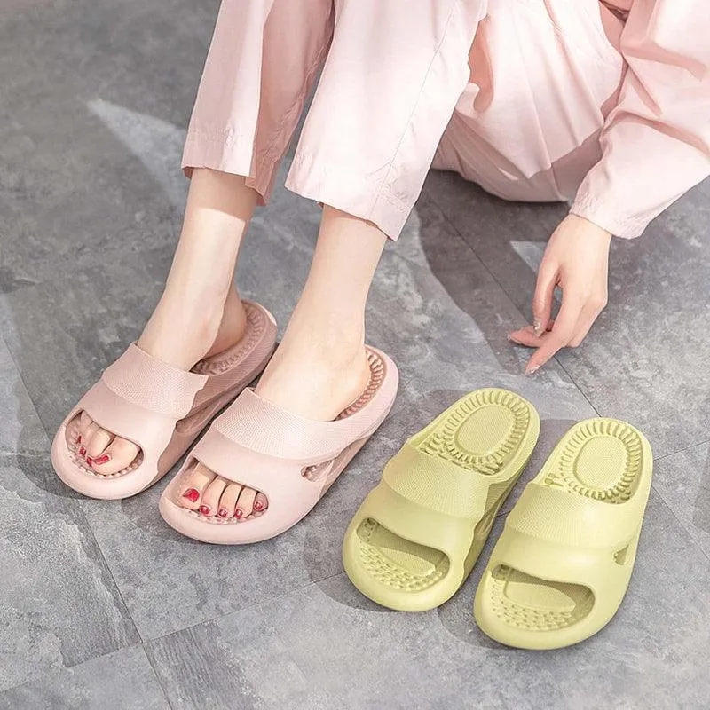 Home Gym Bath Massaging Slippers  – Foot Relief and Relaxation