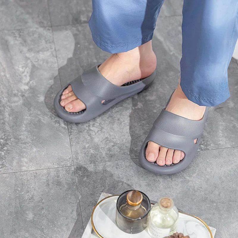 Home Gym Bath Massaging Slippers  – Foot Relief and Relaxation
