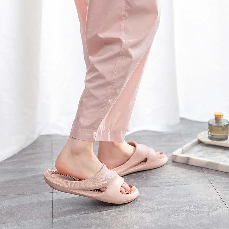 Home Gym Bath Massaging Slippers  – Foot Relief and Relaxation
