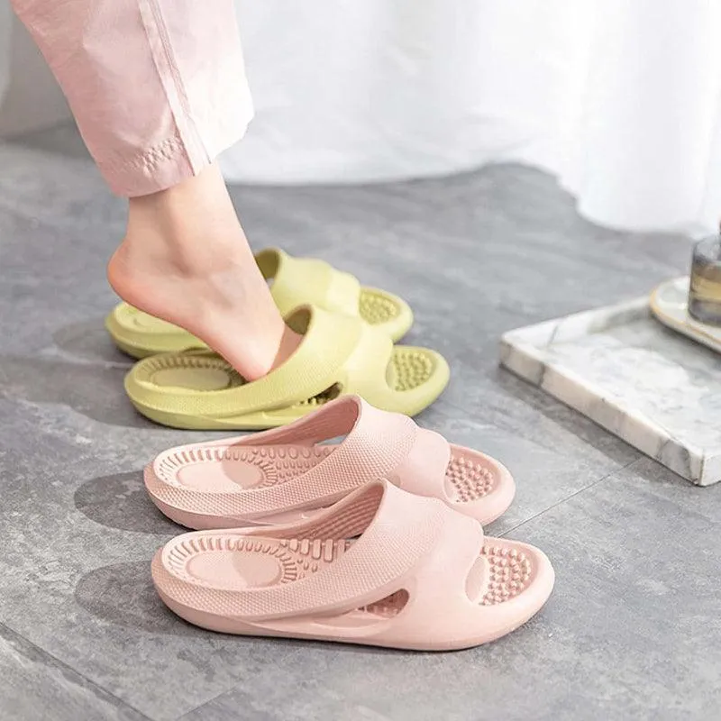 Home Gym Bath Massaging Slippers  – Foot Relief and Relaxation