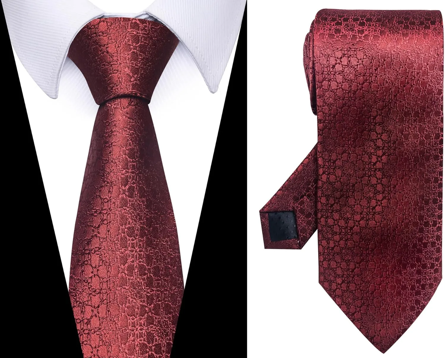 joy alice Tie For Men 6 PCS Necktie Woven Jacquard Neck Ties Set