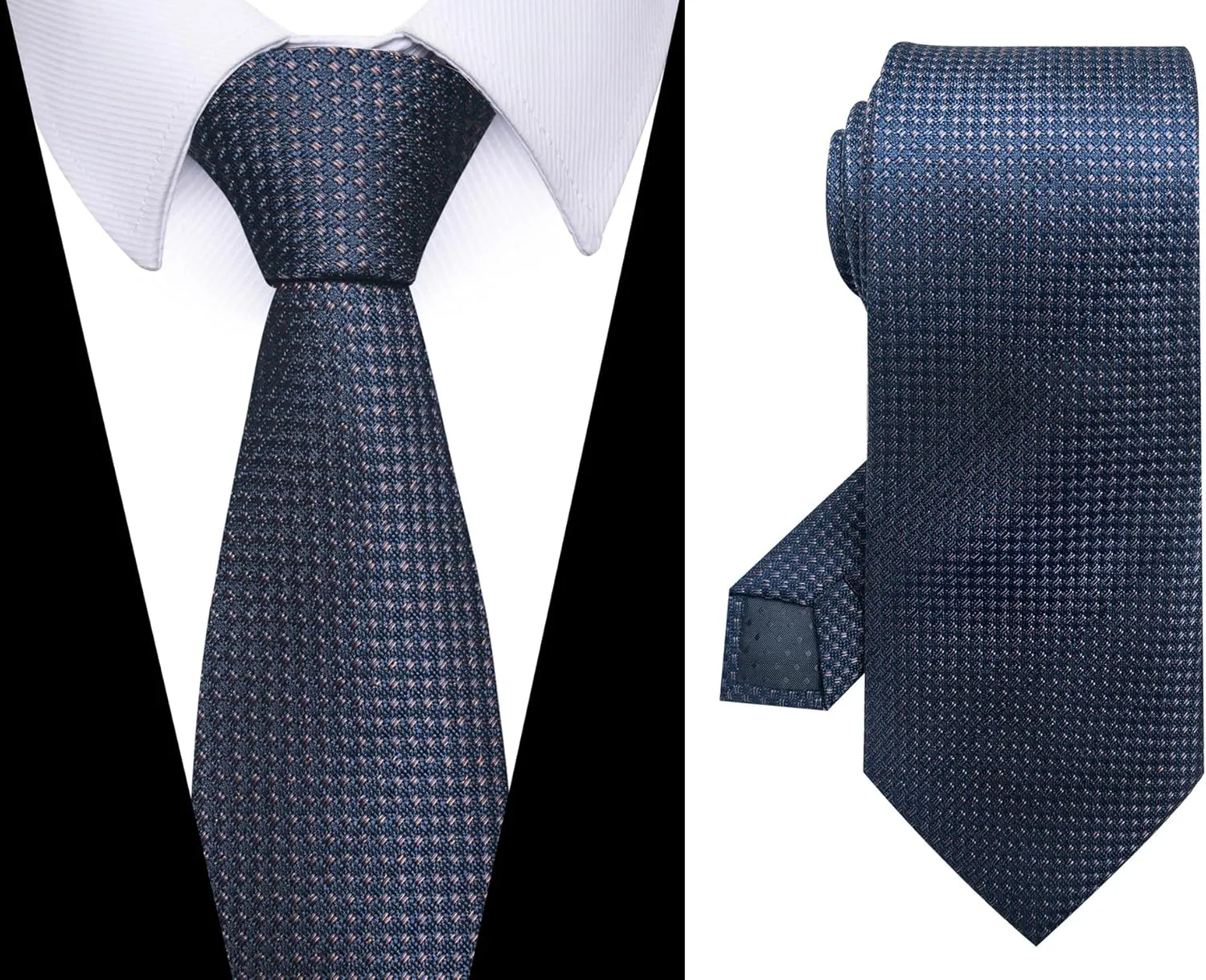 joy alice Tie For Men 6 PCS Necktie Woven Jacquard Neck Ties Set