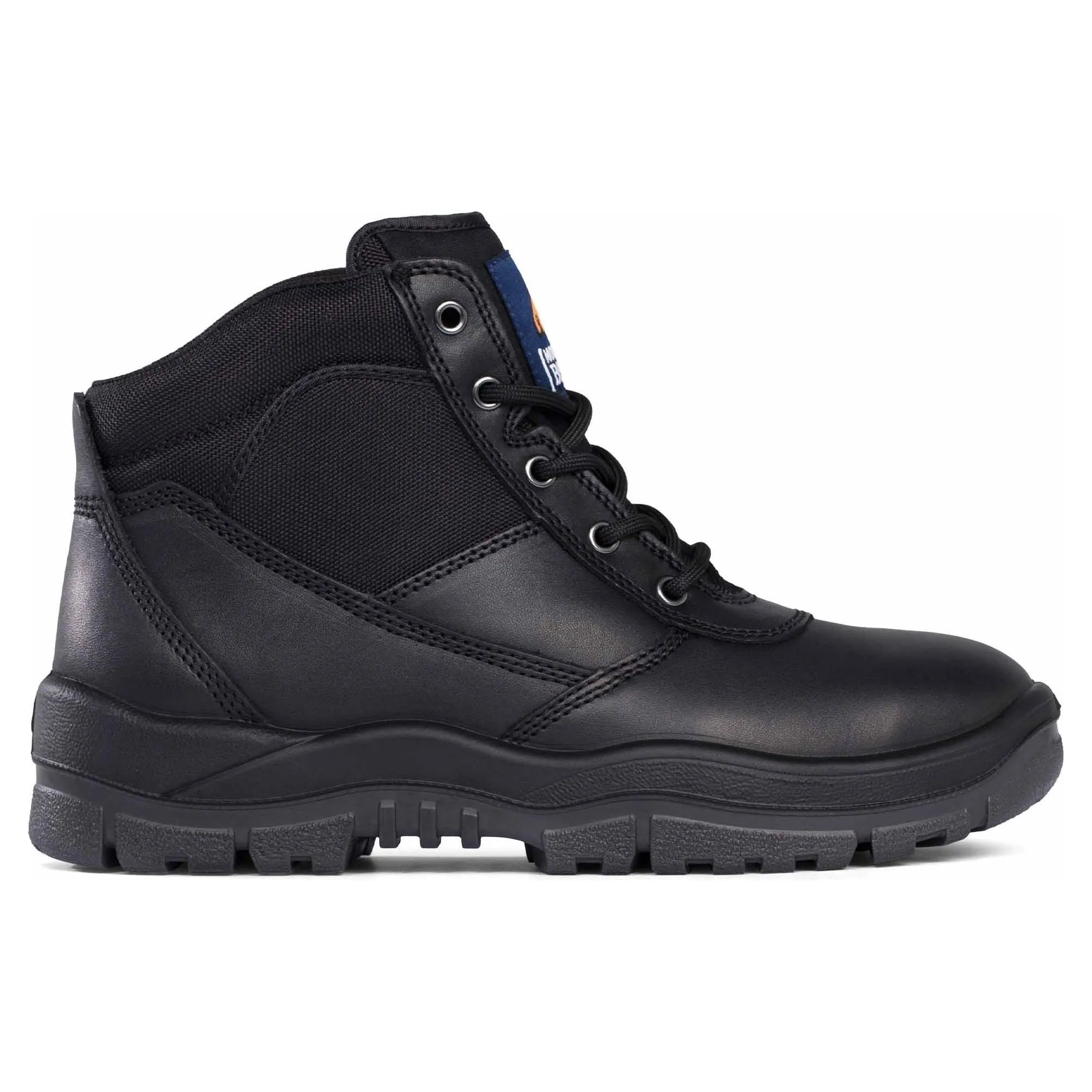 Mongrel Black Lace Up Steel Cap Safety Boot (260020) (Pre Order)