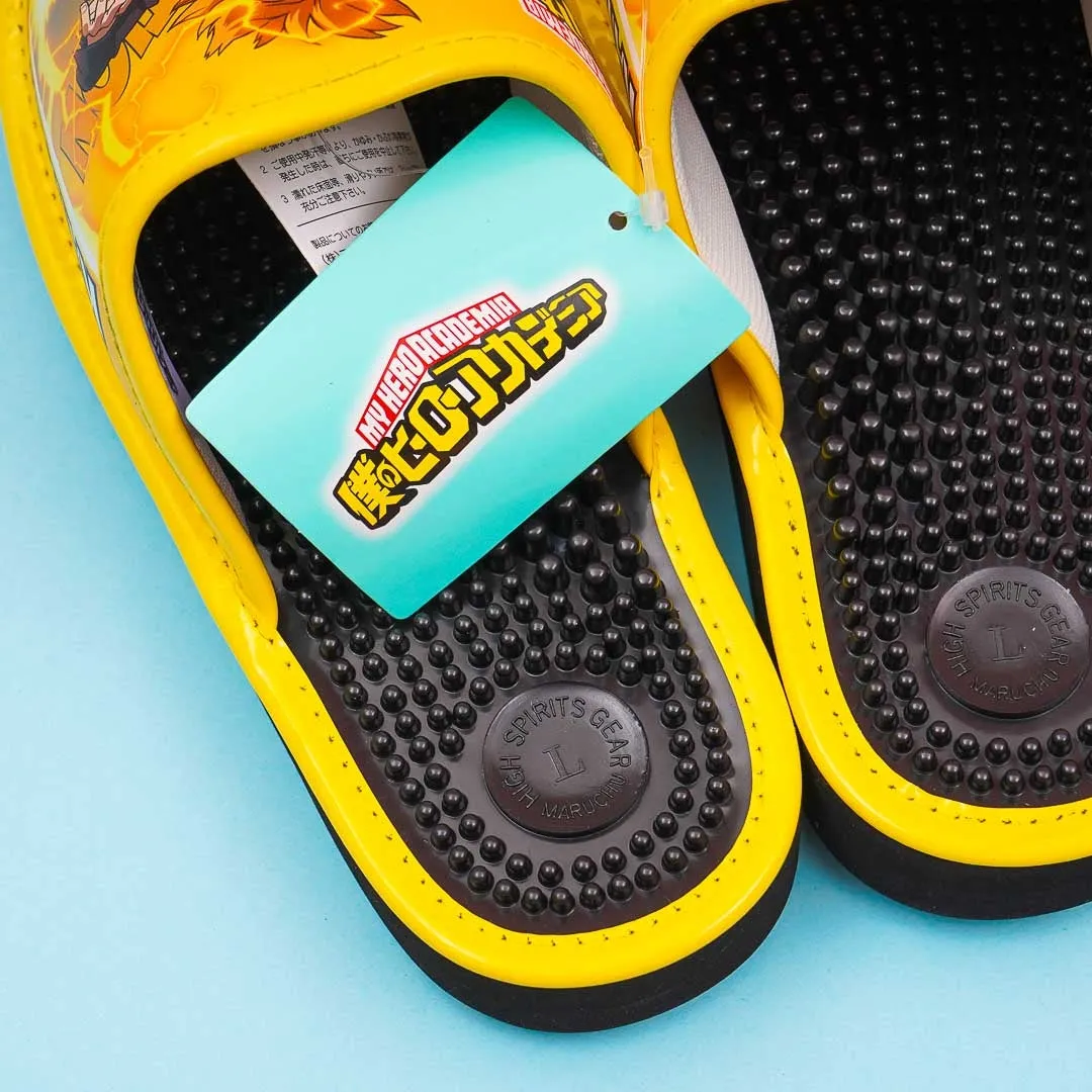 My Hero Academia Acupressure Sandals - Yellow / Large