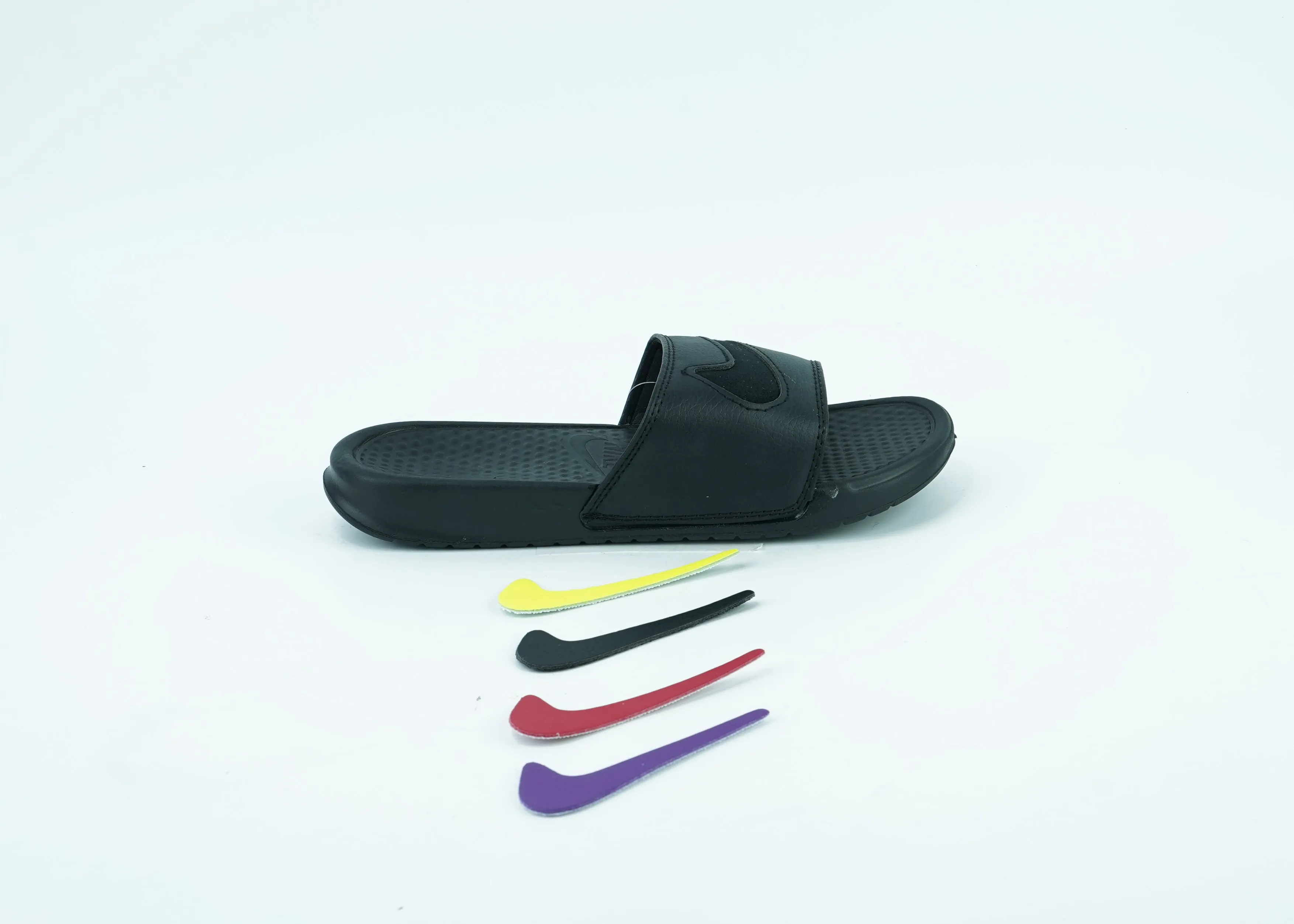 Nike Black Slippers For Men