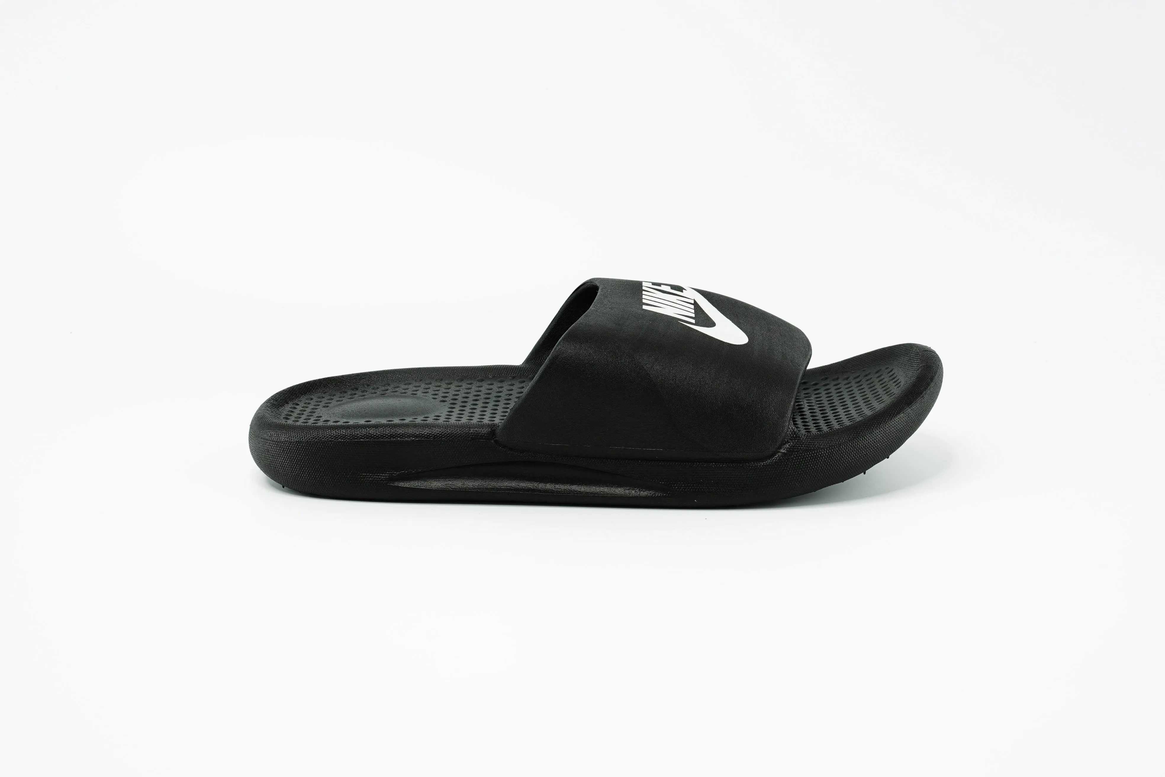 nike slides in black