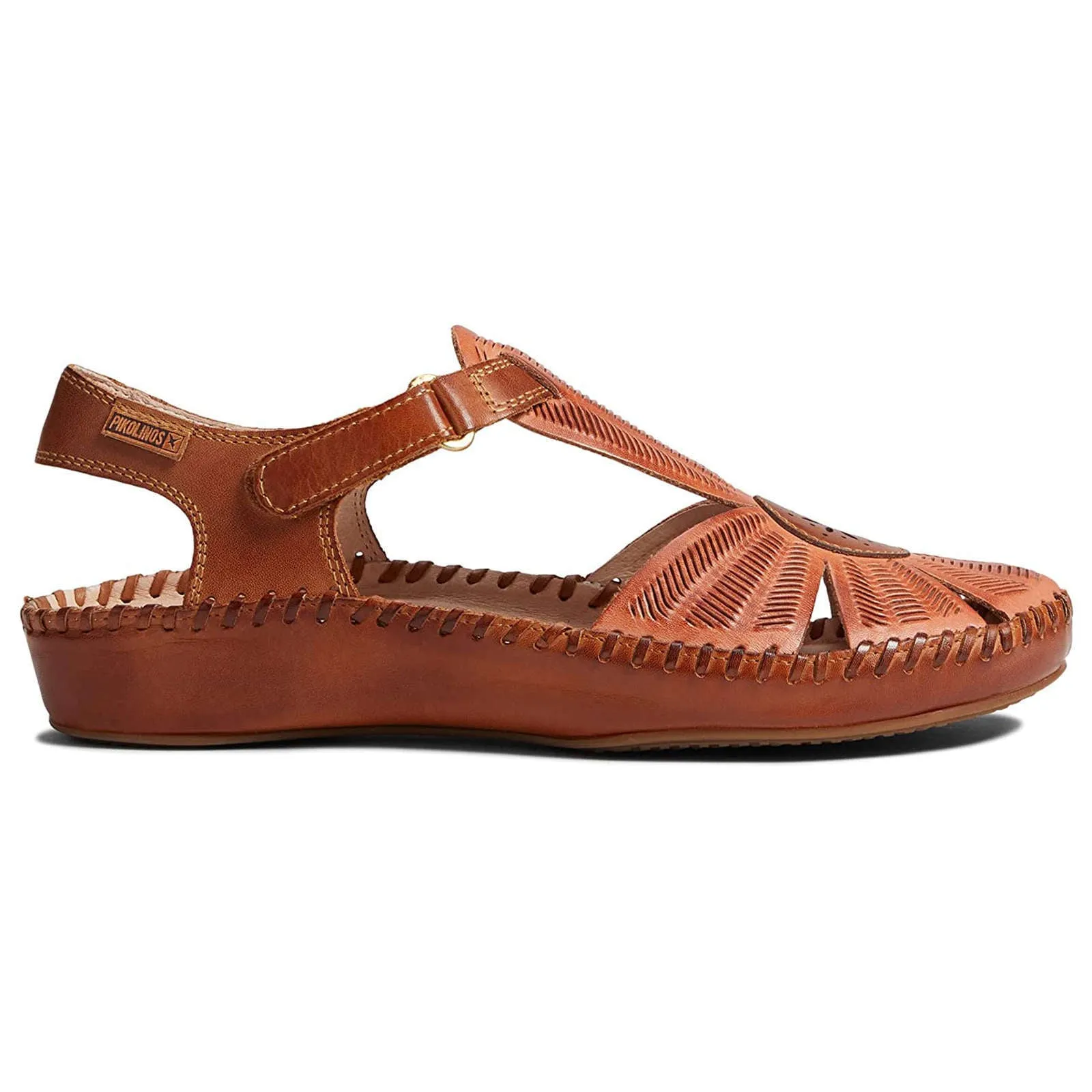 Pikolinos Puerto Vallarta Calfskin Leather Women's Ankle Strap Sandals