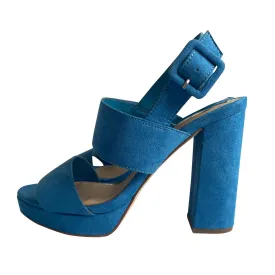 River Island Blue Heels