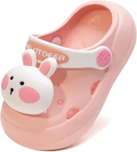 Toddler Girls Garden Clogs Kids Cartoon Beach Slide Sandals(Toddler/Little Kids)