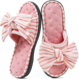 ULTRAIDEAS Women's Eurytides Slide Slippers Memory Foam House Shoes