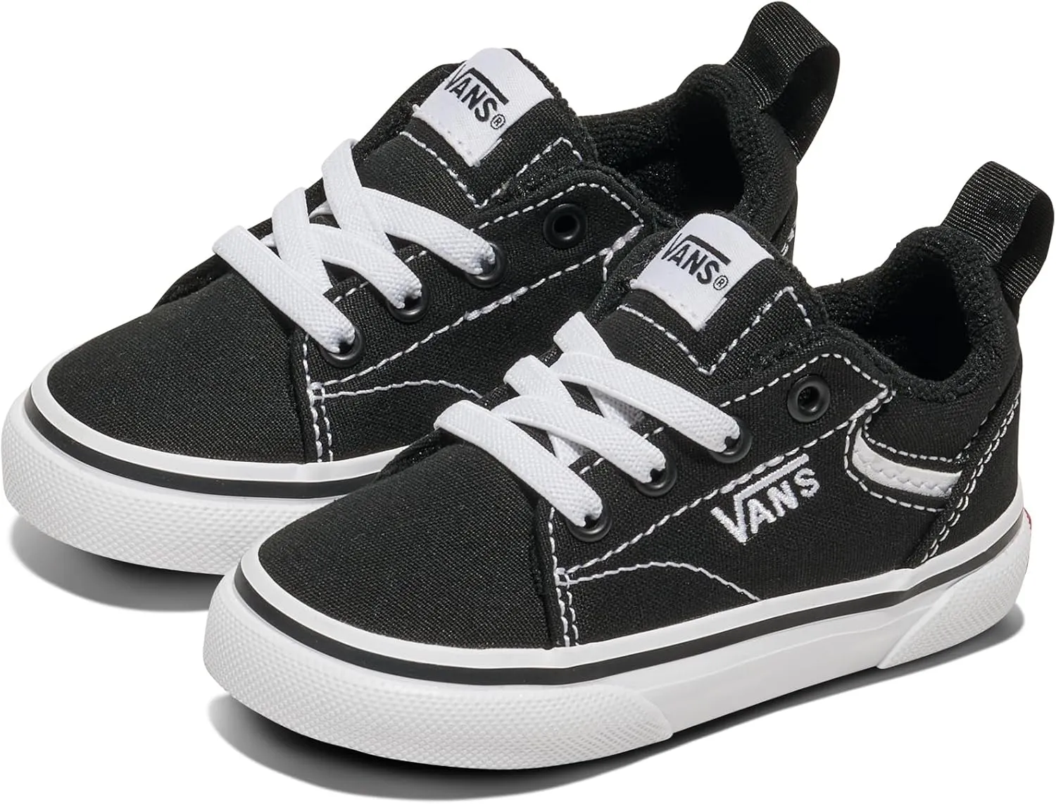 Vans Unisex-Child Seldan Slip-on Shoe | Little Kids' Retro Tennis Inspired Sneakers for Boys & Girls