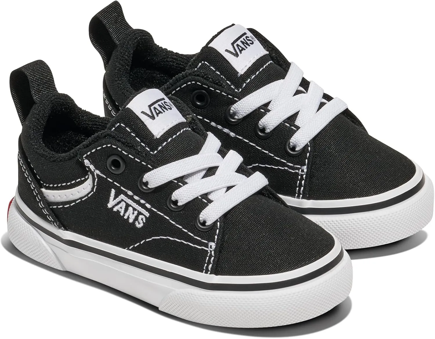 Vans Unisex-Child Seldan Slip-on Shoe | Little Kids' Retro Tennis Inspired Sneakers for Boys & Girls