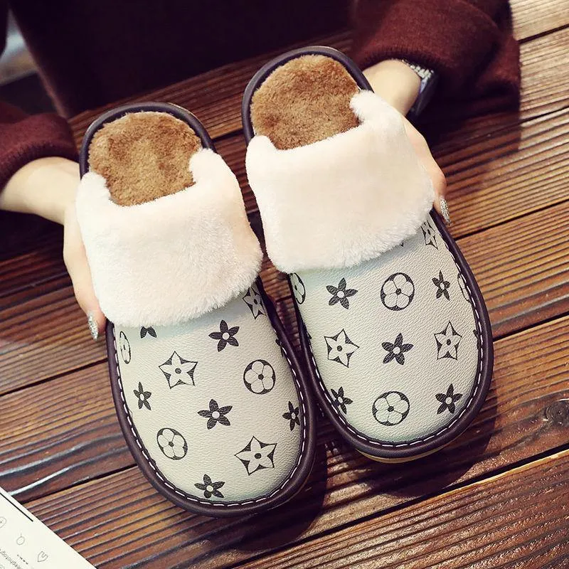 Women's Winter Indoor Cotton Furr Slippers