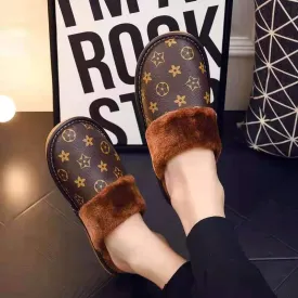 Women's Winter Indoor Cotton Furr Slippers