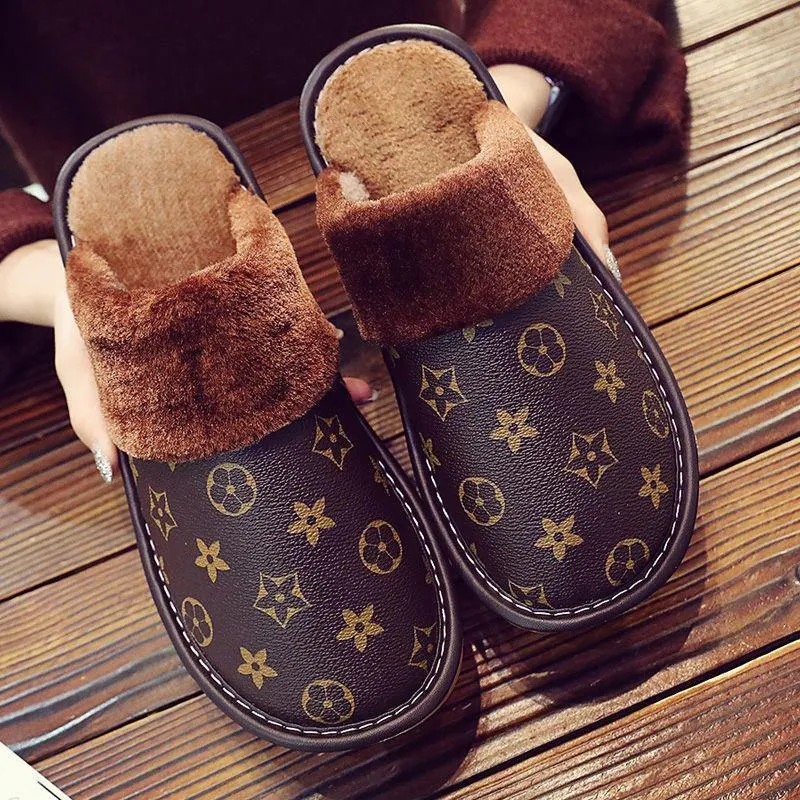 Women's Winter Indoor Cotton Furr Slippers